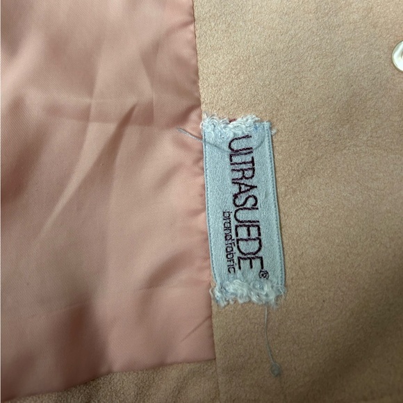 Vintage Jacobson’s Ernst Strauss Ultrasuede blush pink blazer vintage size 16 - Picture 10 of 13